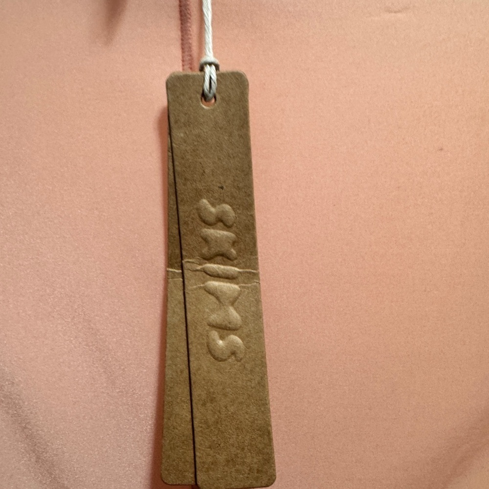 SKIMS Peach Long Sleeve Tunic Top - Picture 4 of 8